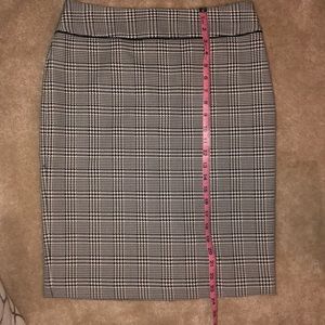 Black and white skirt